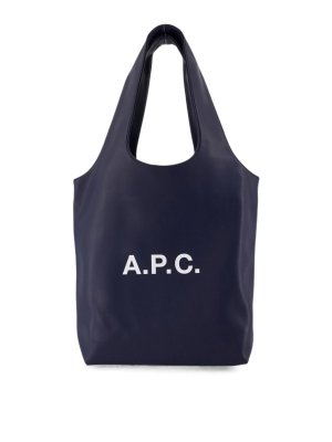 A.P.C.: Handtaschen - Shopper - Blau