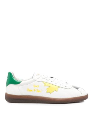 DSQUARED2: Chaussures de sport - Baskets - Blanc