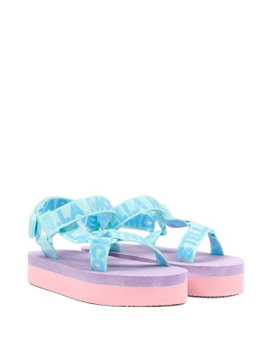 Stella McCartney Kids: sandals - Logo-Straps Sandals