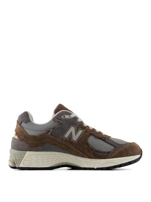 NEW BALANCE: Chaussures de sport - Baskets - Marron