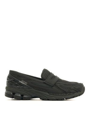NEW BALANCE: ロファー＆スリッパ - ローファー - 黒