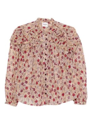Isabel Marant Etoile: Camisas - Camisa - Rojo