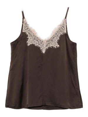 SEVENTY: Tops & Débardeurs - Top - Marron