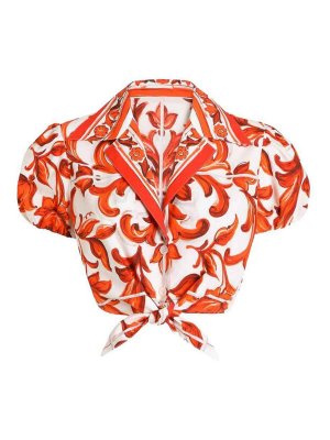 DOLCE & GABBANA: Camisas - Camisa - Naranja