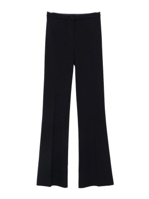 Pinko: jeans a zampa - Pantaloni eleganti blu leggermente svasati