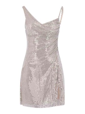 Self Portrait: evening dresses - Draped Mini Dress