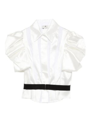 ELISABETTA FRANCHI: Camisas - Camisa - Blanco