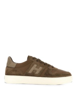 HOGAN: trainers - Brown Sneakers