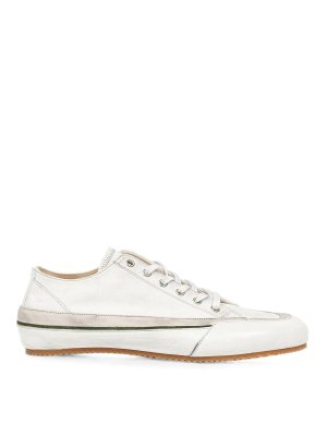Maison Margiela: Chaussures de sport - Baskets - Blanc