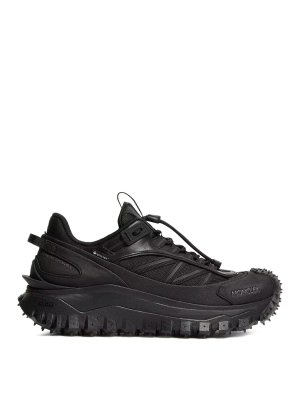 MONCLER: Chaussures de sport - Baskets - Noir