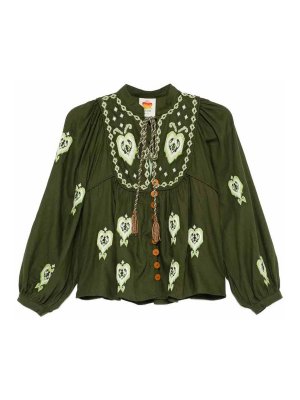 FARM RIO: bluse - Camicetta ricamata