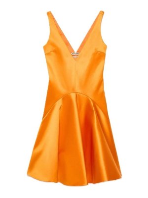J.W. ANDERSON: Vestidos media pierna - Vestido Midi - Naranja