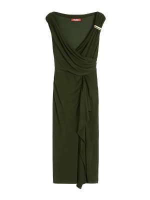 MAX MARA STUDIO: Vestidos media pierna - Vestido Midi - Verde