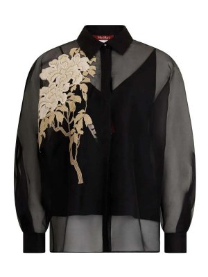 MAX MARA STUDIO: Camisas - Camisa - Negro