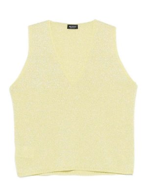 NEERA 20.52: Tops y camisetas sin mangas - Top - Amarillo