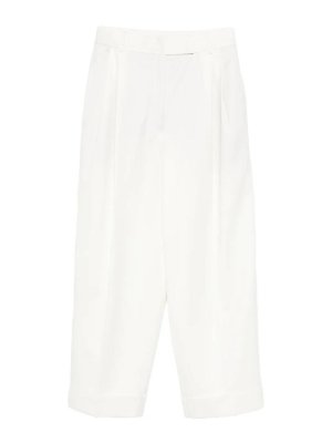 ROHE: Casual Hosen - Casual Hose - Weiß