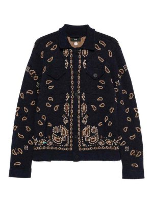 ALANUI: giacche casual - Giacca Bandana Jacquard