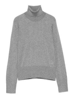 ALPHA STUDIO: Col roulé & Col polo - Pull Col Roulé - Gris
