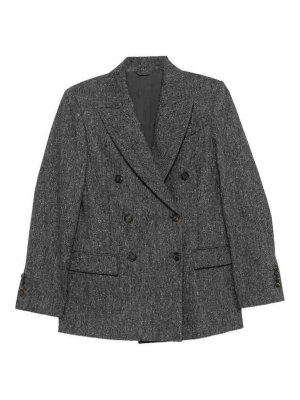 BRUNELLO CUCINELLI: blazers - Double Breasted Jacket