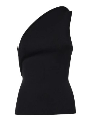 CHRISTOPHER ESBER: Tops y camisetas sin mangas - Top - Negro