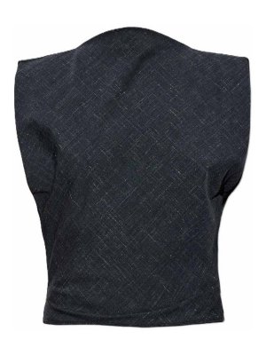 CHRISTOPHER ESBER: Tops & Débardeurs - Top - Gris