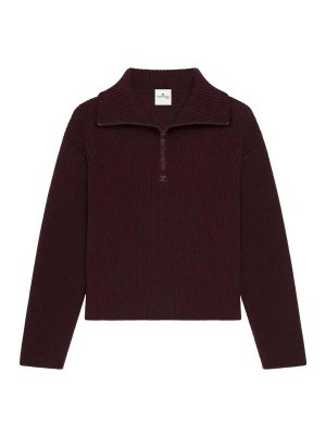 Courreges: crew necks - Trucker Sweater