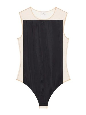 Courreges: Tops & Tank tops - Illusion Body Suit