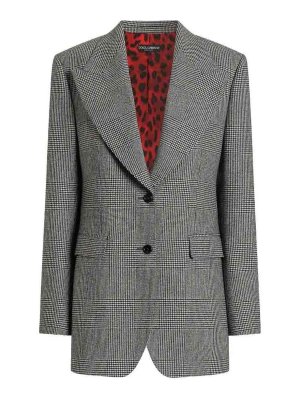 DOLCE & GABBANA: Blazer - Blazer - Grau