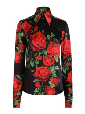 DOLCE & GABBANA: Chemises - Chemise - Noir
