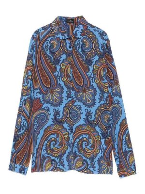ETRO: Camisas - Camisa - Azul Claro
