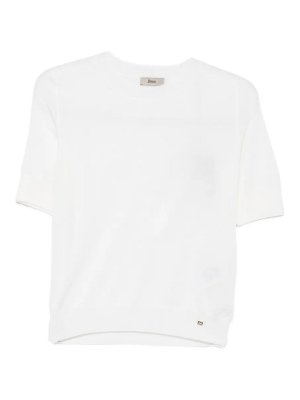 HERNO: Sweatshirts & Sweaters - Short Sleeve Sweater