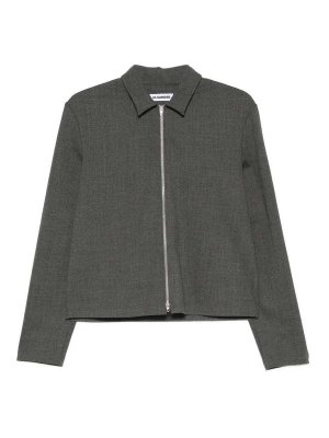 JIL SANDER: Vestes casuals - Veste Casual - Gris