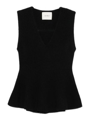 LISA YANG: Tops & Tank tops - Ribbed Tank Top
