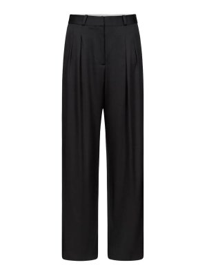 LOULOU STUDIO: Casual Hosen - Casual Hose - Schwarz