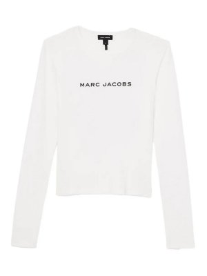 MARC JACOBS: Suéteres con cuello pico - Suéter Cuello Redondo - Blanco
