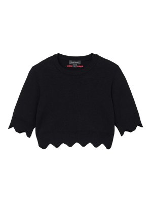 MARC JACOBS: クルーネック - クルーネック - 黒