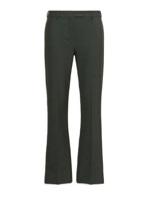 Max Mara: カジュアルトラウザー - カジュアルパンツ - 緑