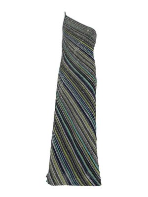 MISSONI: ニーレングスドレス - 膝丈ドレス - ブルー