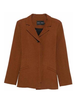 Proenza Schouler: casual jackets - Vioni Jacket In Heavy Sable