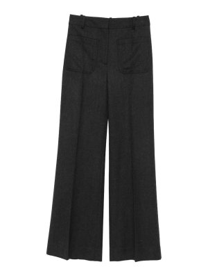 VICTORIA BECKHAM: カジュアルトラウザー - カジュアルパンツ - グレー