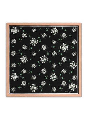 DOLCE & GABBANA: Stoles & Shawls - Silk Foulard