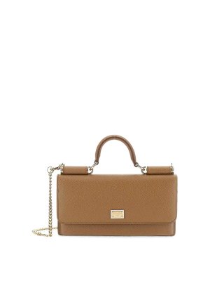 DOLCE & GABBANA: Fundas y Covers - Funda - Marrón