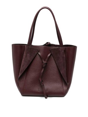 GABRIELA HEARST: shopper - Borsa tote Marija in pelle martellata