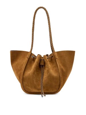 Proenza Schouler: Handtaschen - Shopper - Braun