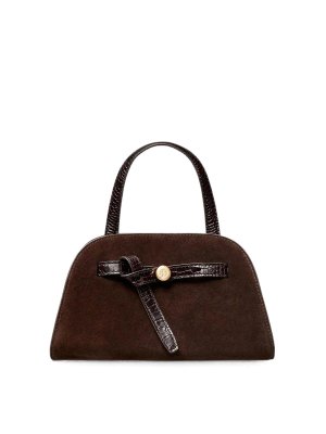 TORY BURCH: トートバッグ - トートバッグ - ブラウン