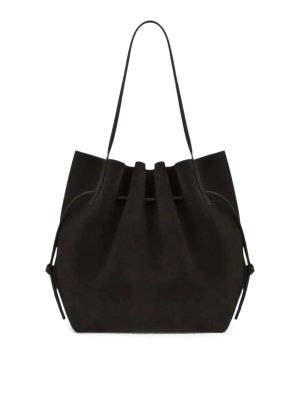 YUZEFI: Handtaschen - Shopper - Braun
