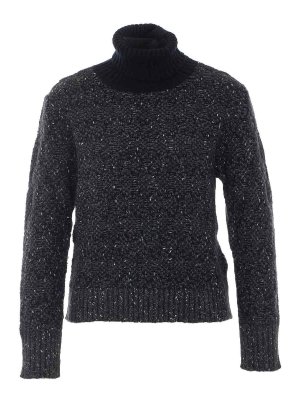 ALPHA STUDIO: Suéteres con cuello pico - Suéter Cuello Redondo - Gris