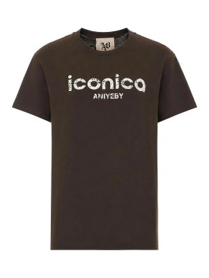 ANIYE BY: T-shirts - T-Shirt - Marron