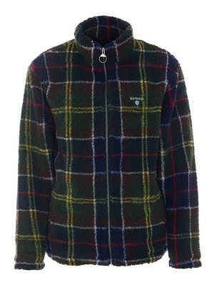 BARBOUR: giacche casual - Giacca con cerniera scozzese