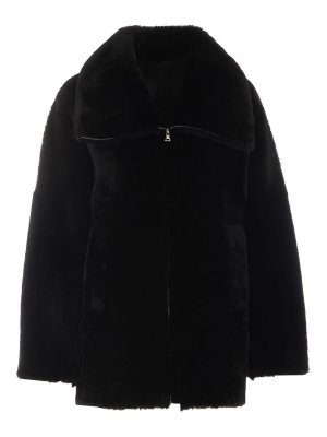 Blancha: Pelz und Shearling - Pelz - Schwarz